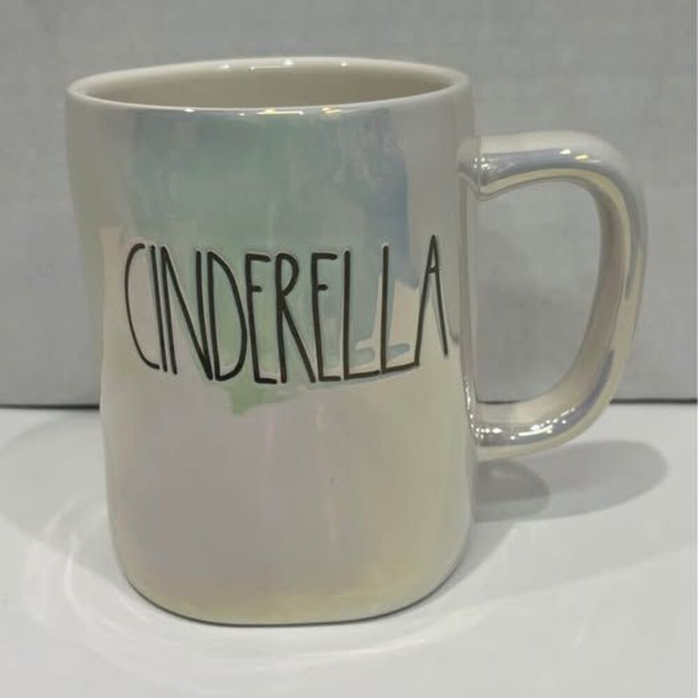 Cinderella Iridescent Coffee Mug – Cute Fairy Tale Cup Rae Dunn Princess Disney